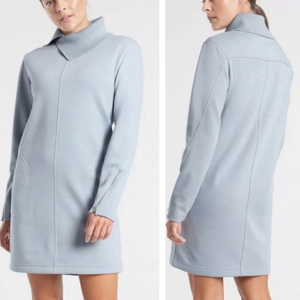 Athleta Cozy Karma Sweatshirt Dress